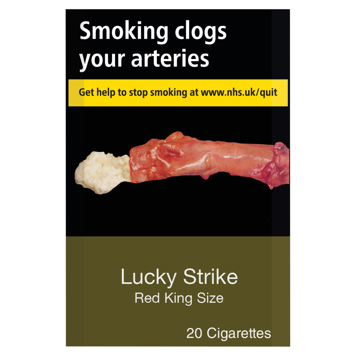 Lucky Strike Red King Size 20 Cigarettes