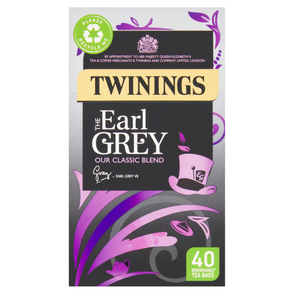 Twinings The Earl Grey 40 Tea Bags 100g