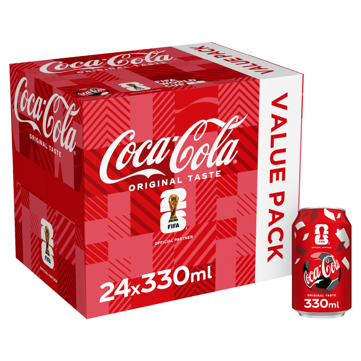 Coca-Cola Original Taste 24 x 330ml Cans