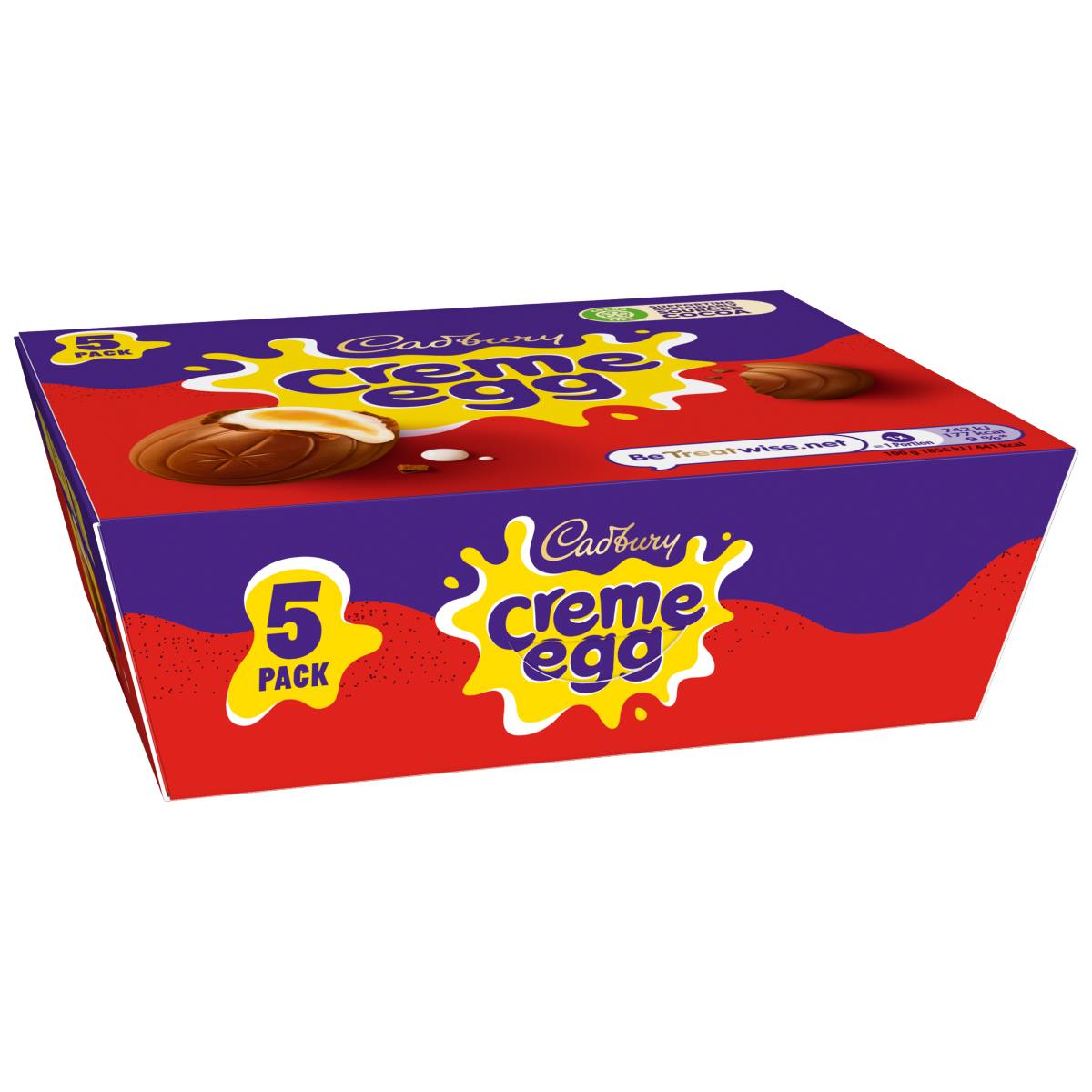 Cadbury Creme Egg Chocolate 5 Pack Multipack 200g (5 x 40g)