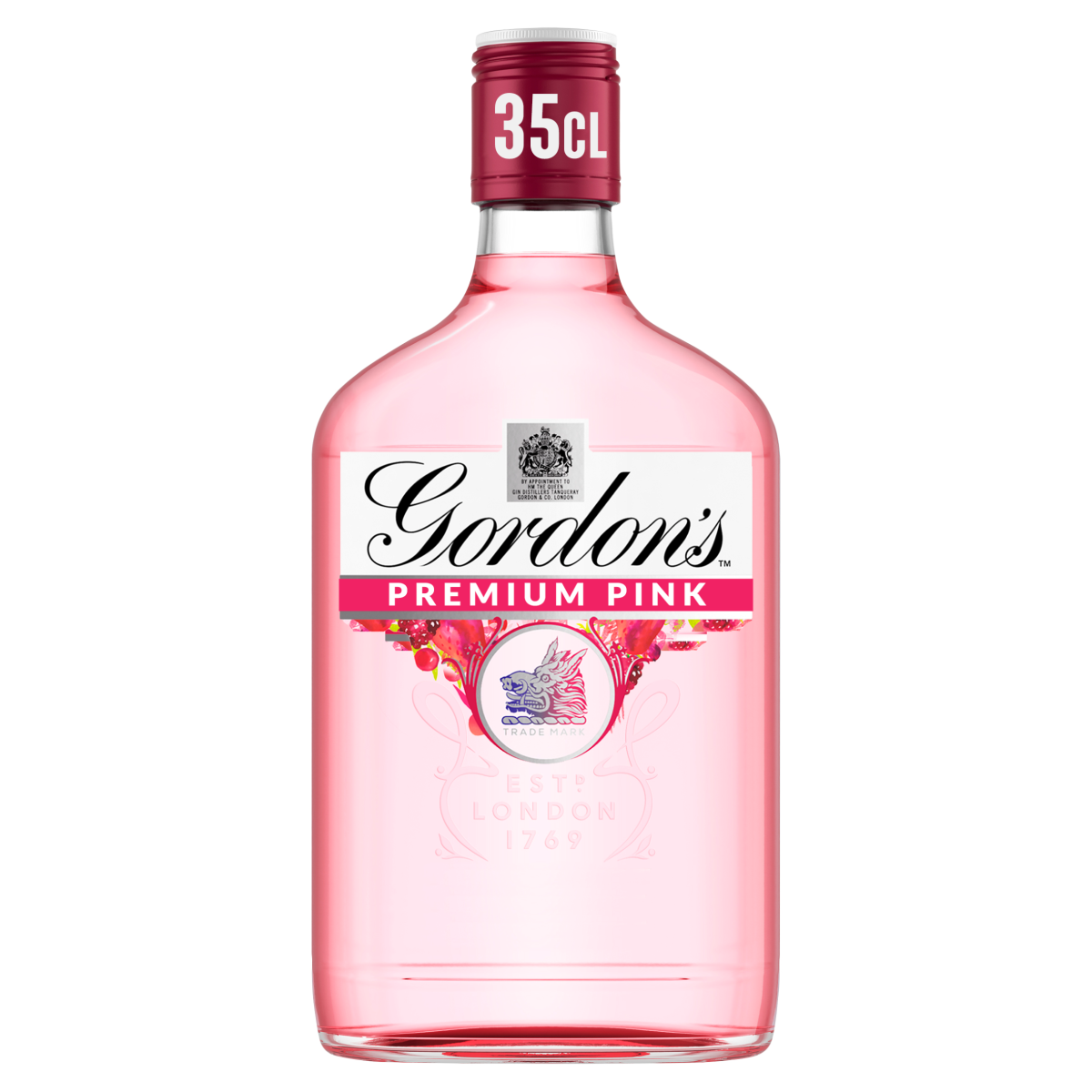 Gordon’s Premium Pink Gin Based Flavoured Spirit Drink 35% vol 35cl