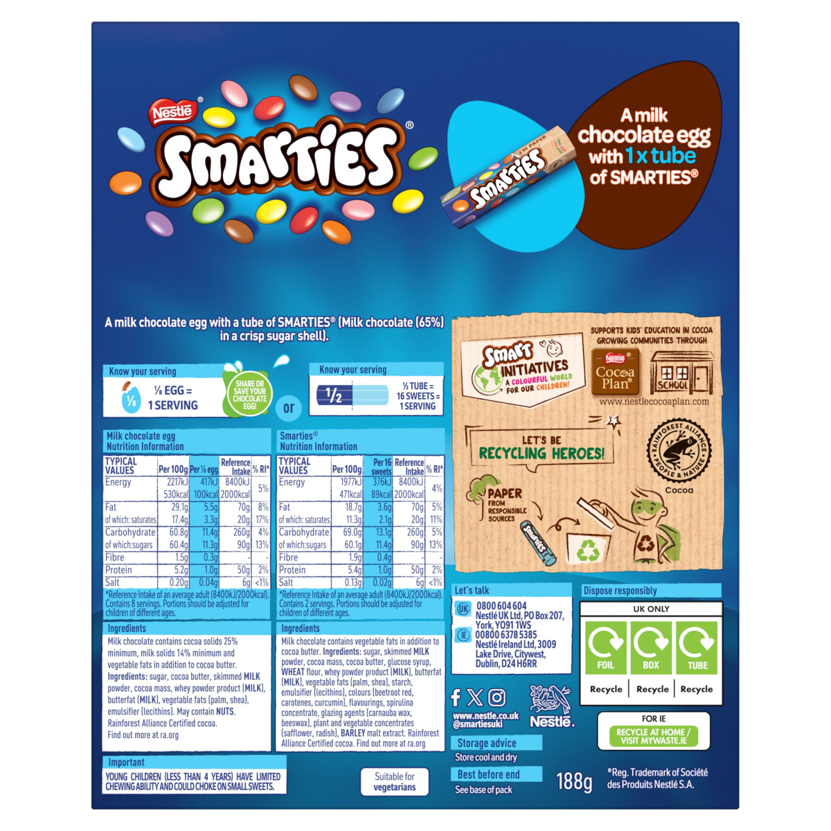 Smarties 188g