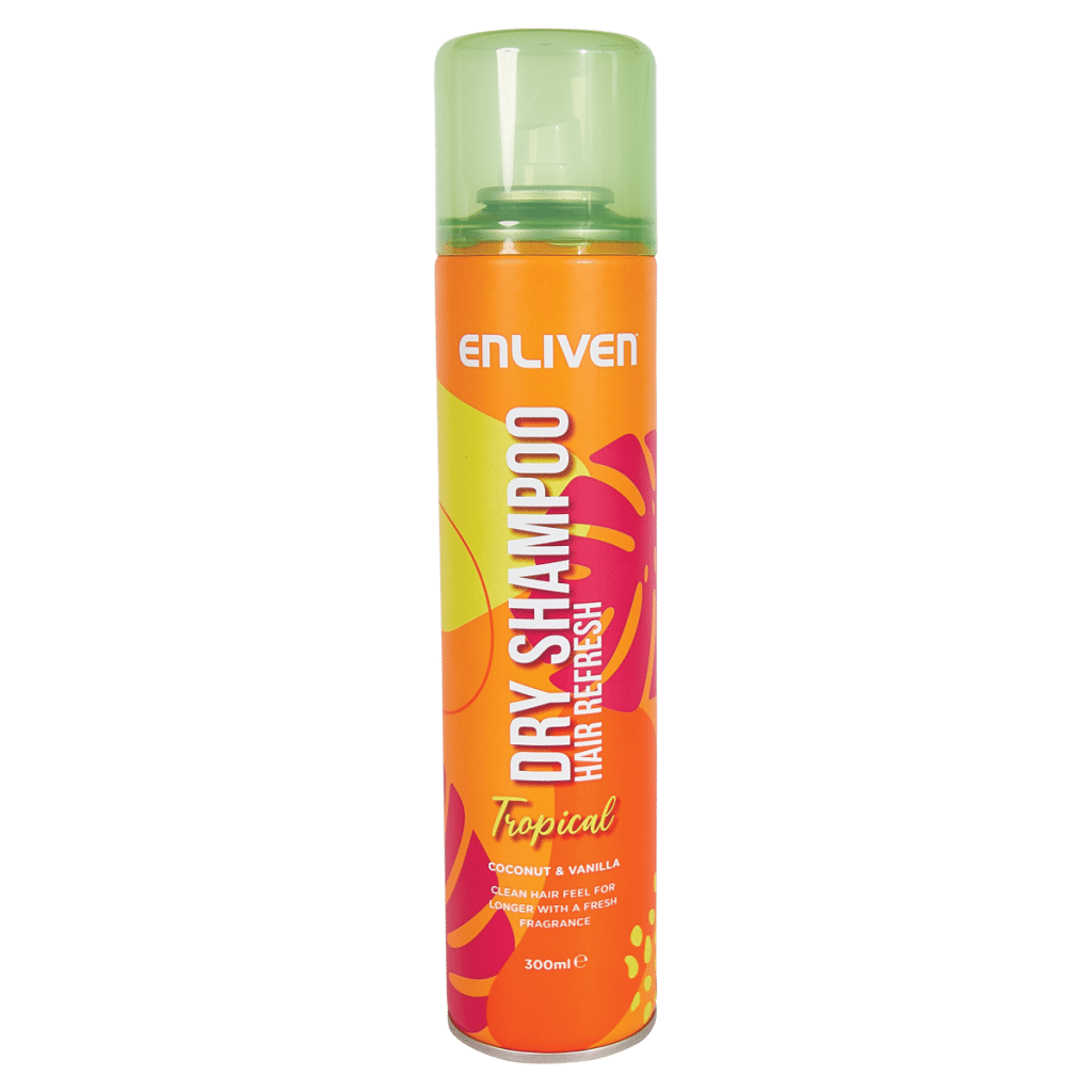 Enliven Tropical Coconut & Vanilla Dry Shampoo 300ml