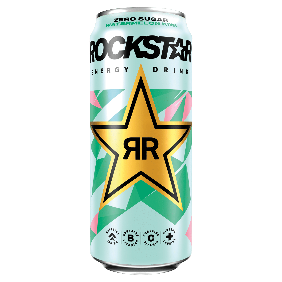 Rockstar Zero Sugar Watermelon Kiwi Energy Drink 500ml