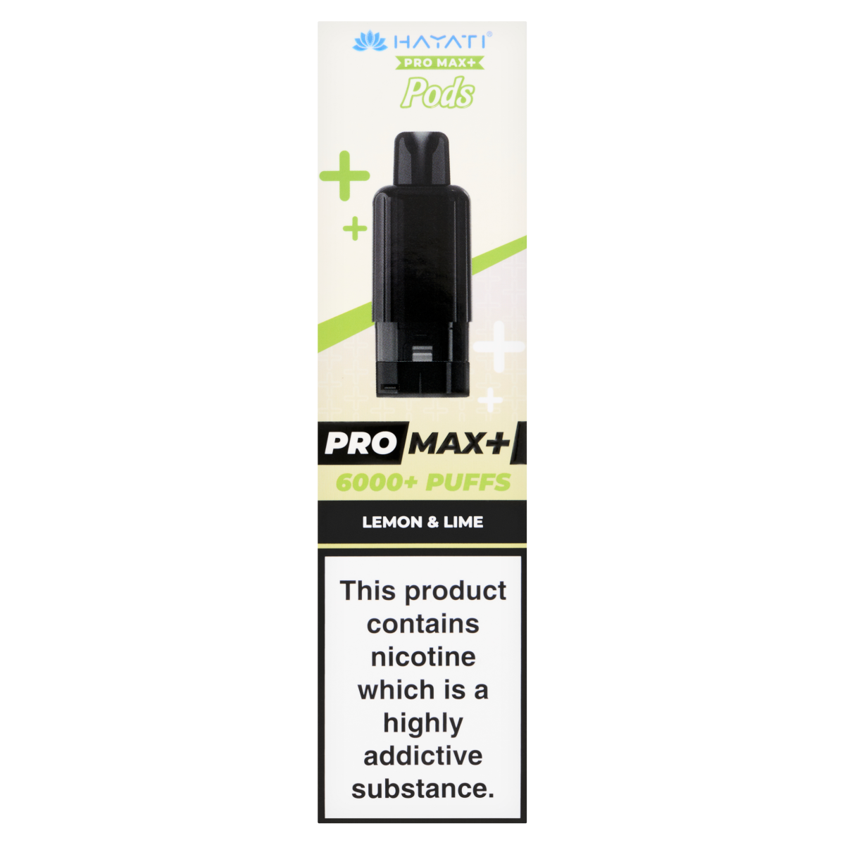 Hayati Pro Max+ Lemon & Lime Pods 20mg