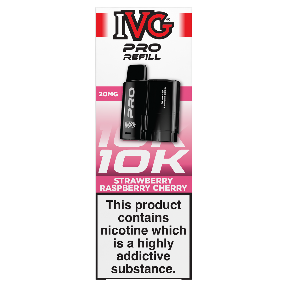 IVG Pro Refill Strawberry Raspberry Cherry 20mg/ml