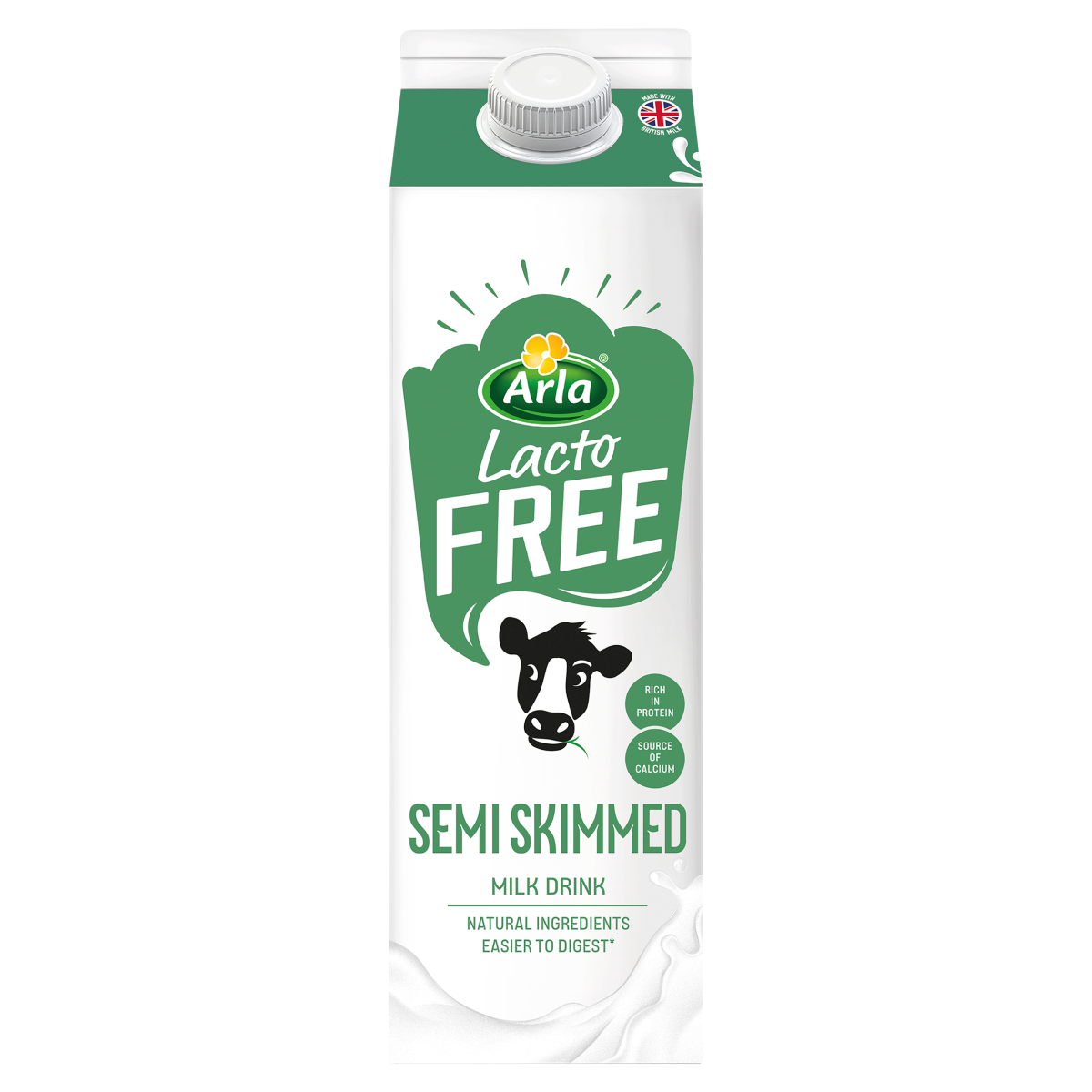 Arla Lacto Free Semi Skimmed Milk Drink 1 Litre