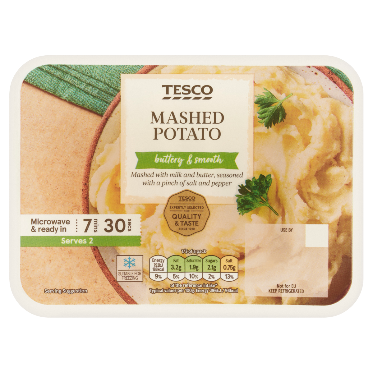 Tesco Mashed Potato 400g