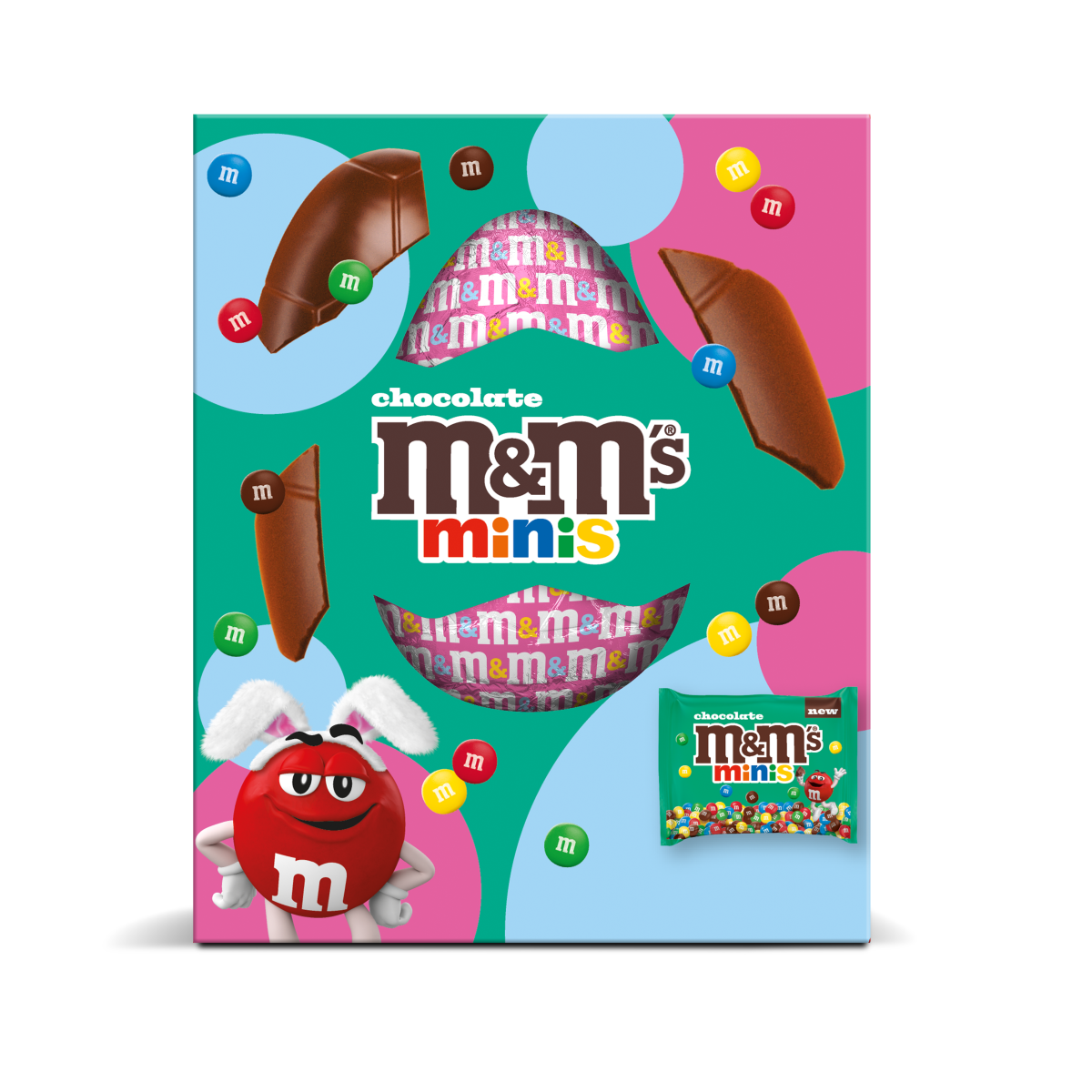 M&M’s Minis Milk Chocolate Medium Easter Egg 97g