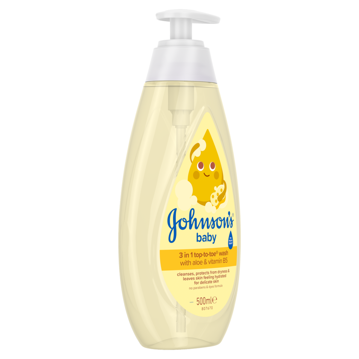 Johnson’s Baby Top-To-Toe Baby Wash 500ml