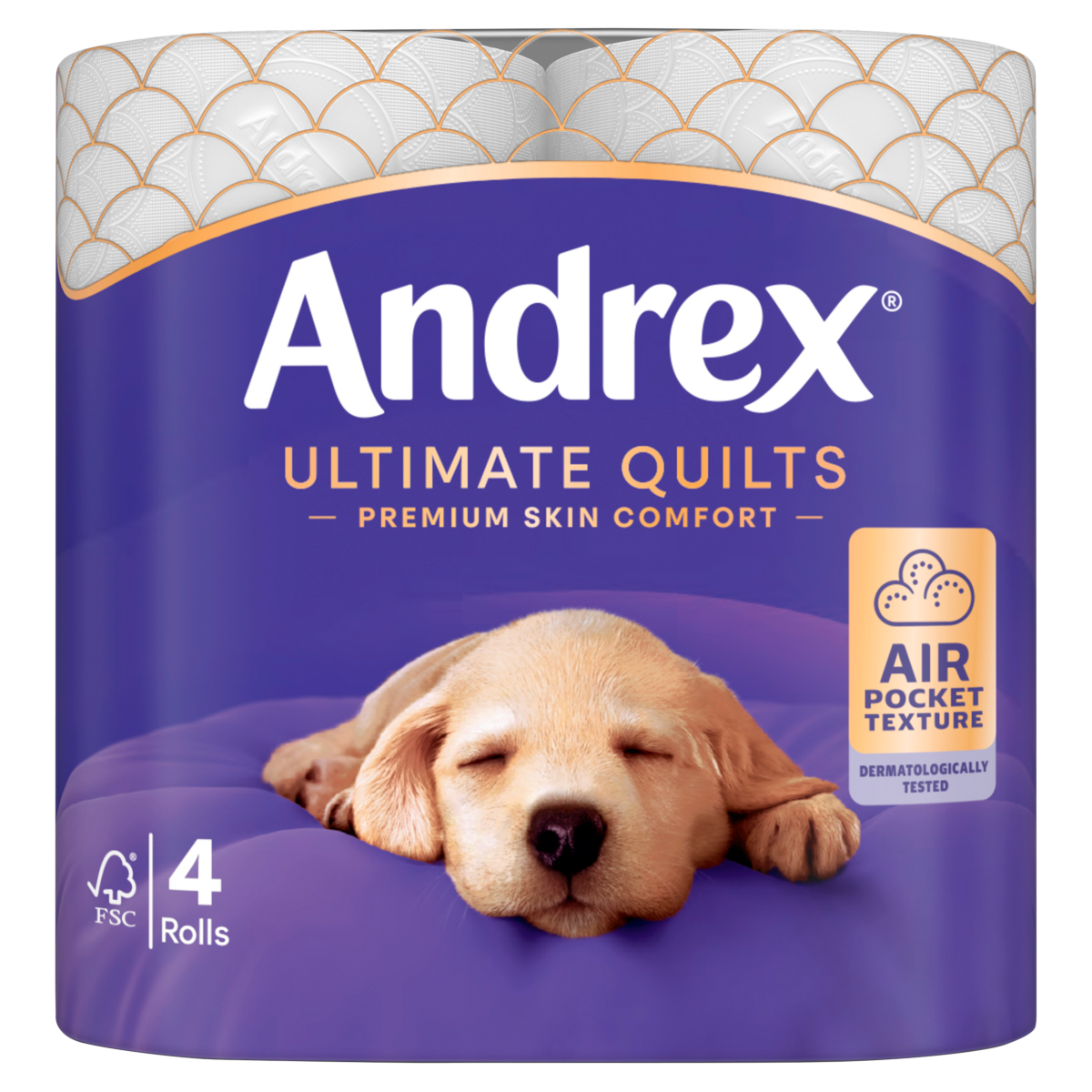 Andrex Ultimate Quilts 4 Rolls