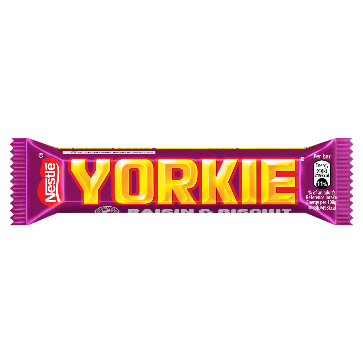 Yorkie Raisin & Biscuit 44g