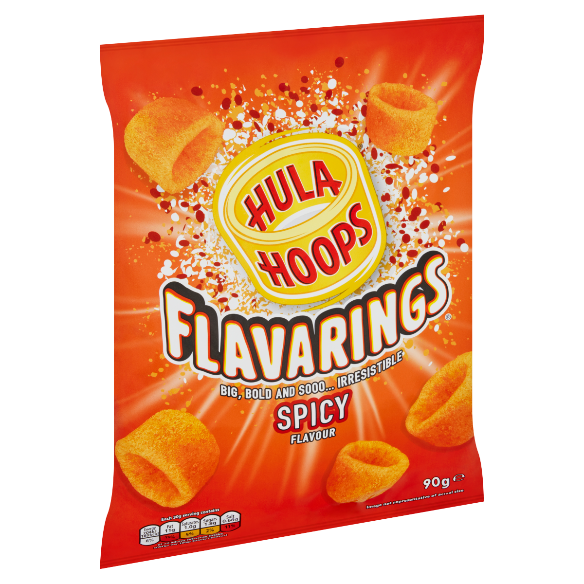 Hula Hoops Flavarings Spicy Flavour 90g