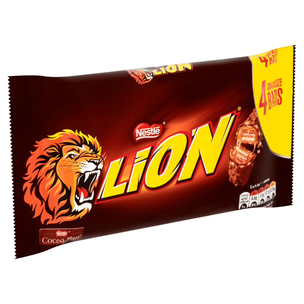 Lion Milk Chocolate Bar Multipack 30g 4 Pack