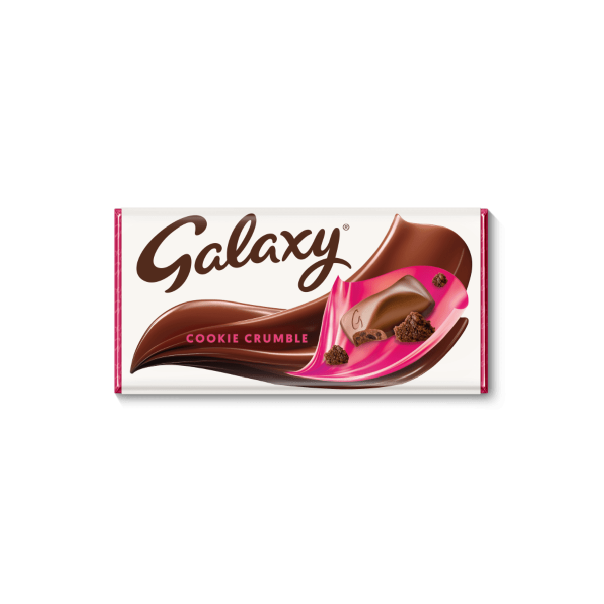 Galaxy Cookie Crumble Milk Chocolate Bar 114g