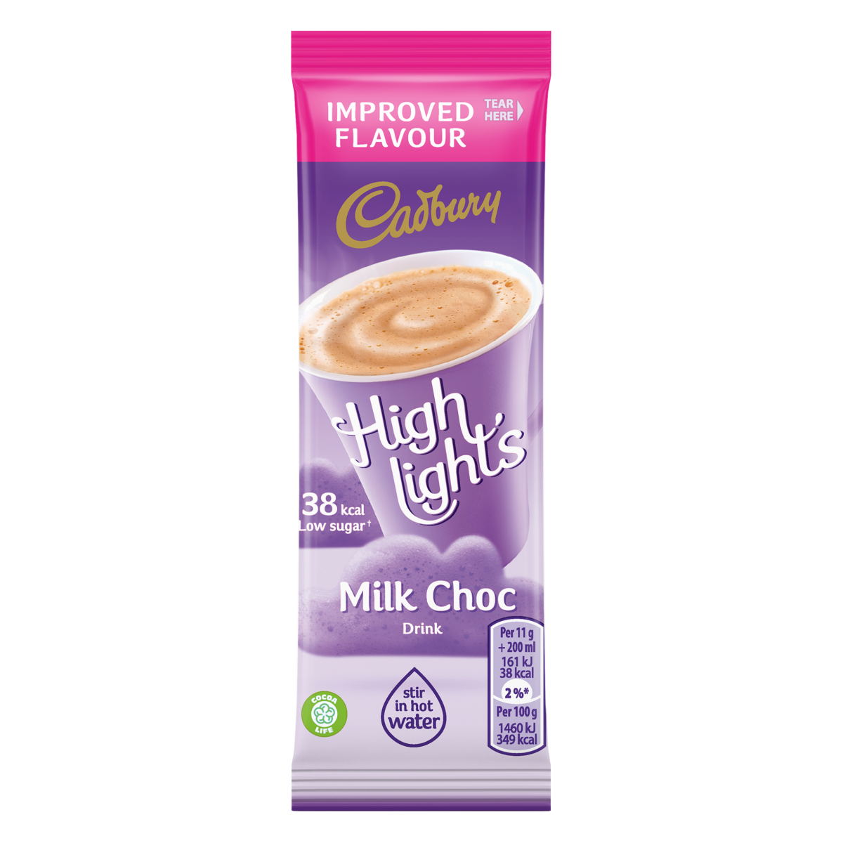 Cadbury Highlights Chocolate Hot Chocolate 11 Gr