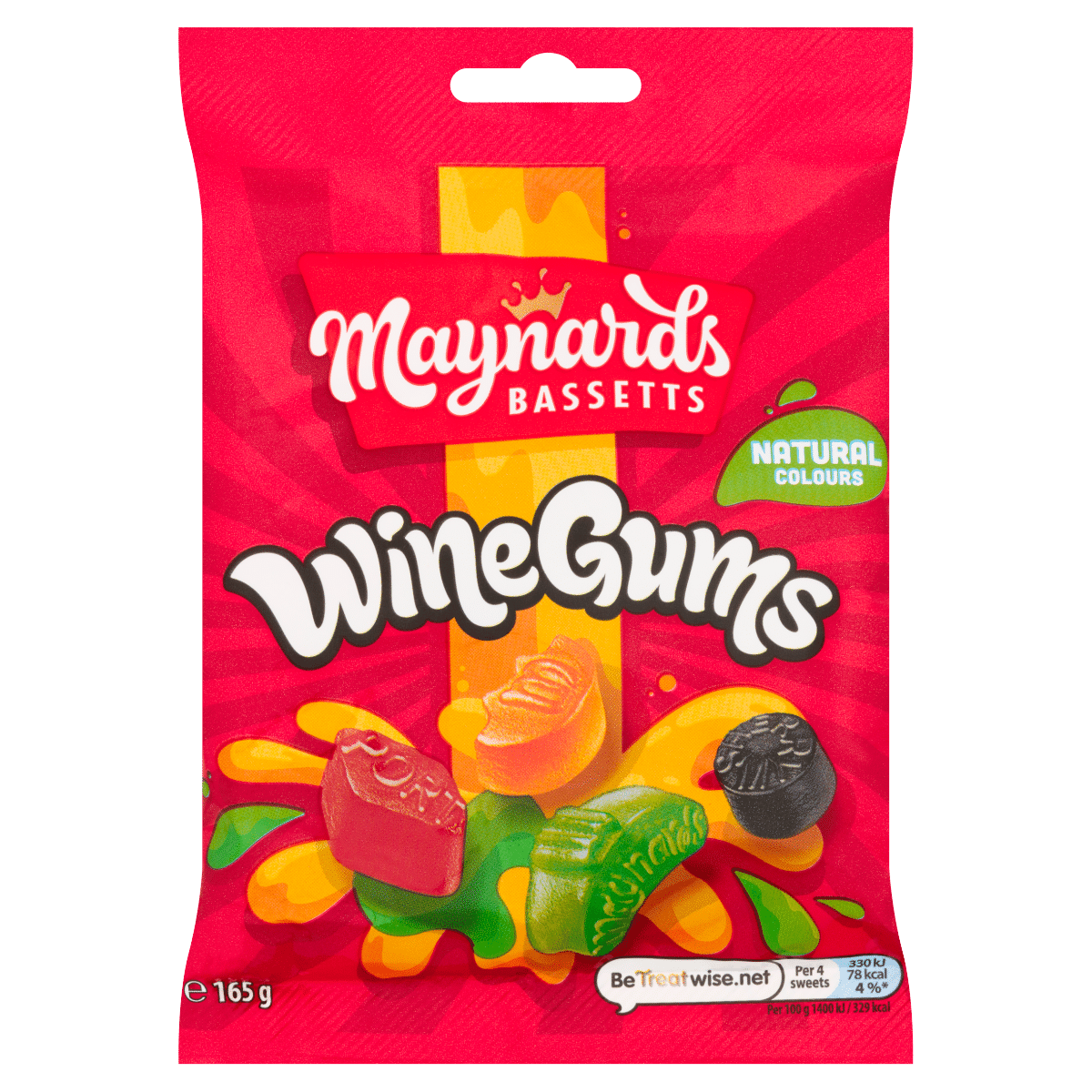 Maynards Bassetts Wine Gums 165g