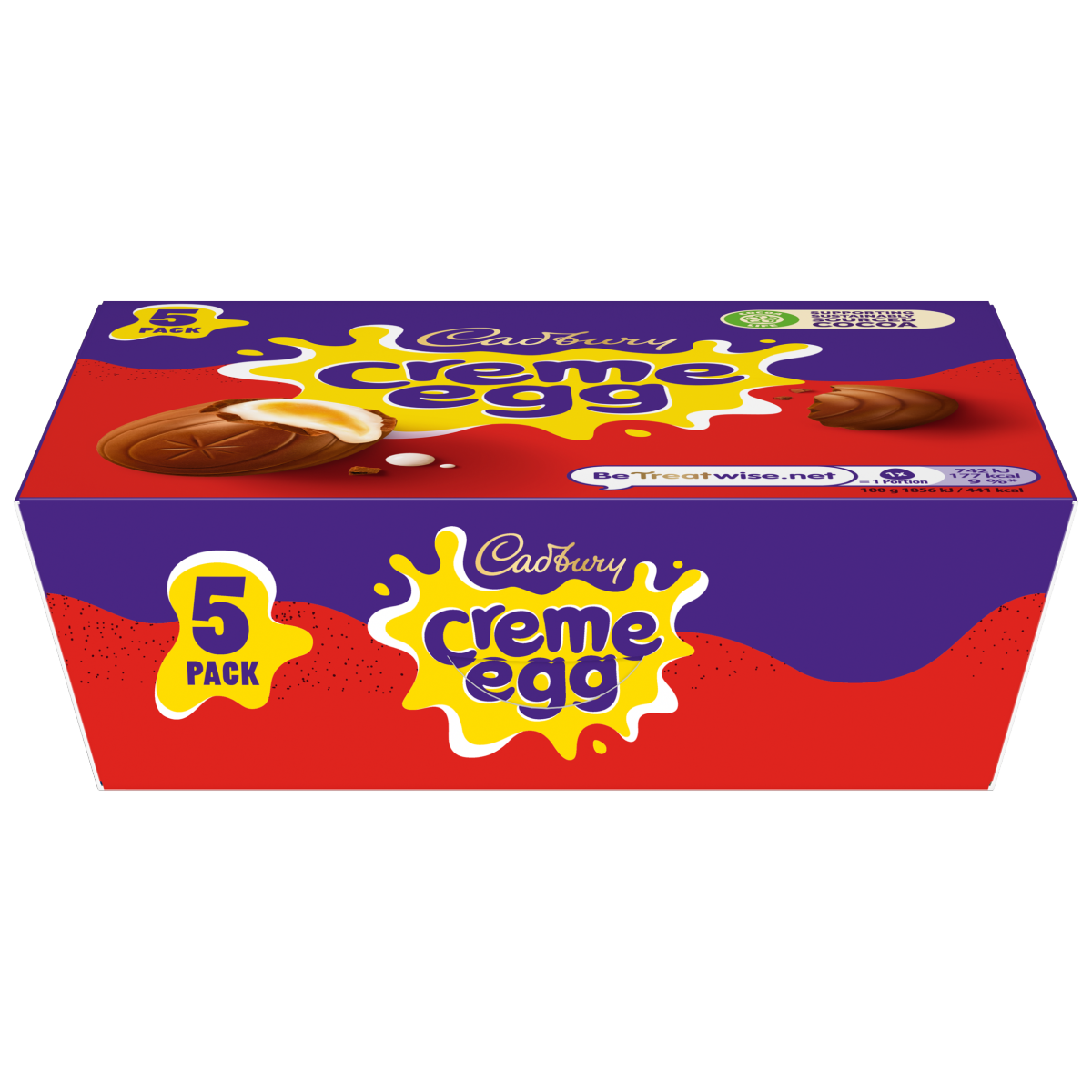 Cadbury Creme Egg Chocolate 5 Pack Multipack 200g (5 x 40g)