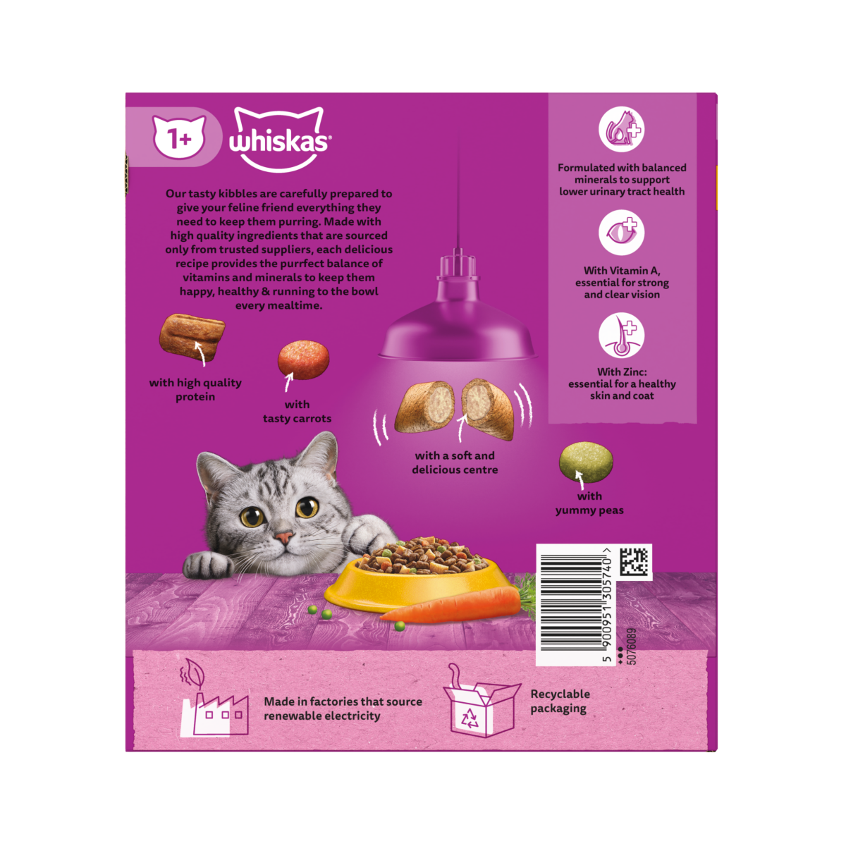 how to give whiskas to kitten