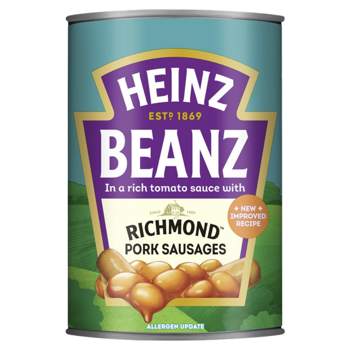 Heinz Baked Beans & Richmond Pork Sausages 415G