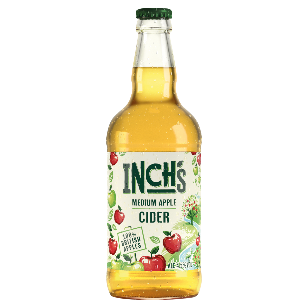 Inch’s Medium Apple Cider Bottle 500ml