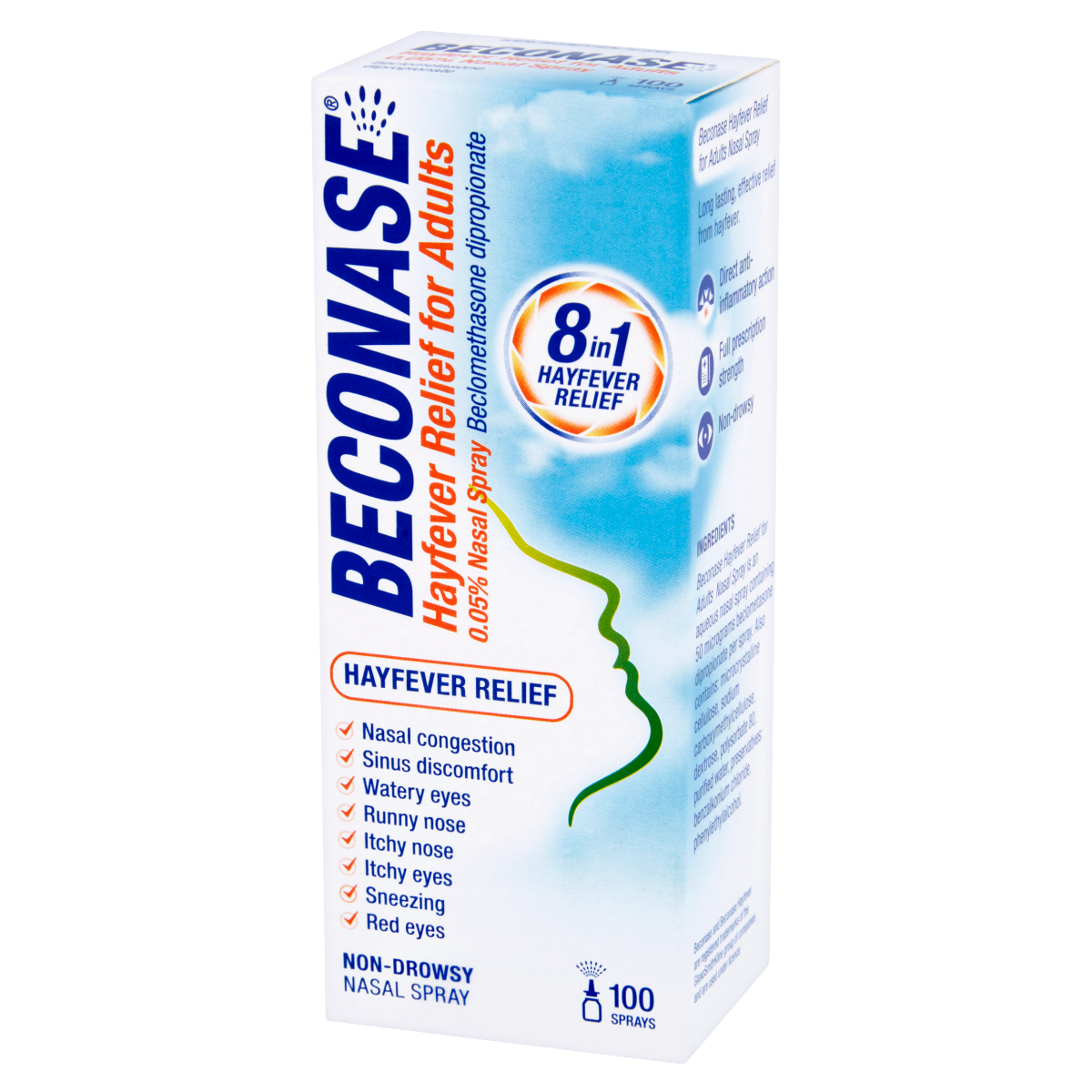 Beconase Hayfever Relief for Adults 0.05% Nasal Spray