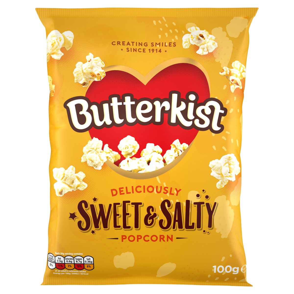 Butterkist Sweet & Salty Popcorn 100g