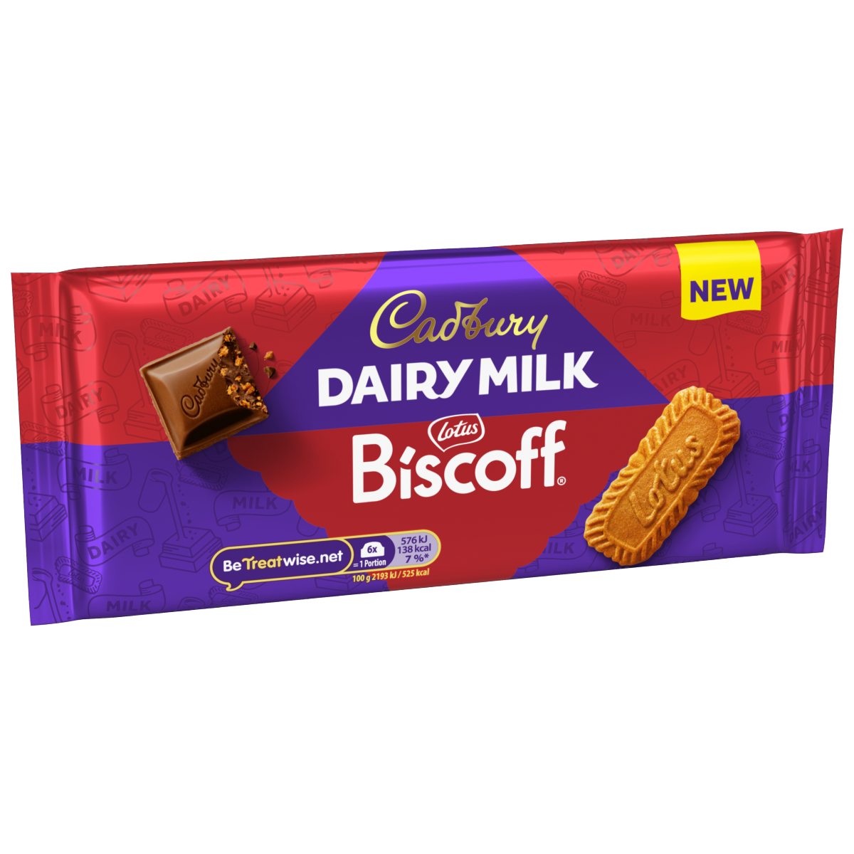 Cadbury Dairy Milk Biscoff Biscuit Chocolate Bar 105 g
