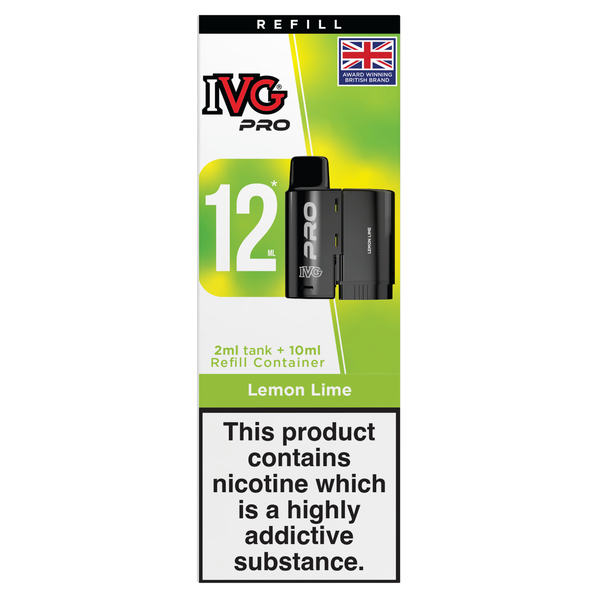 IVG Pro Refill Lemon Lime 12ml