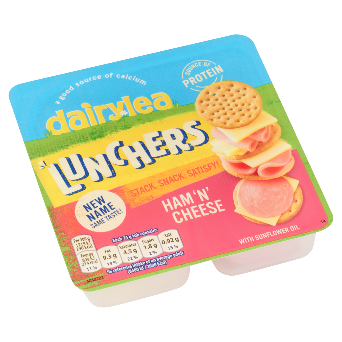 Dairylea Lunchers Ham’ N’ Cheese 74g