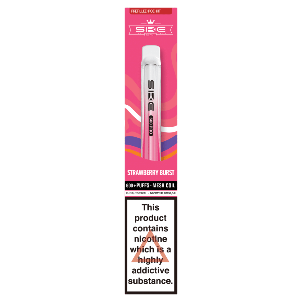 SKE 600 Pro Strawberry Burst Prefilled Pod Kit