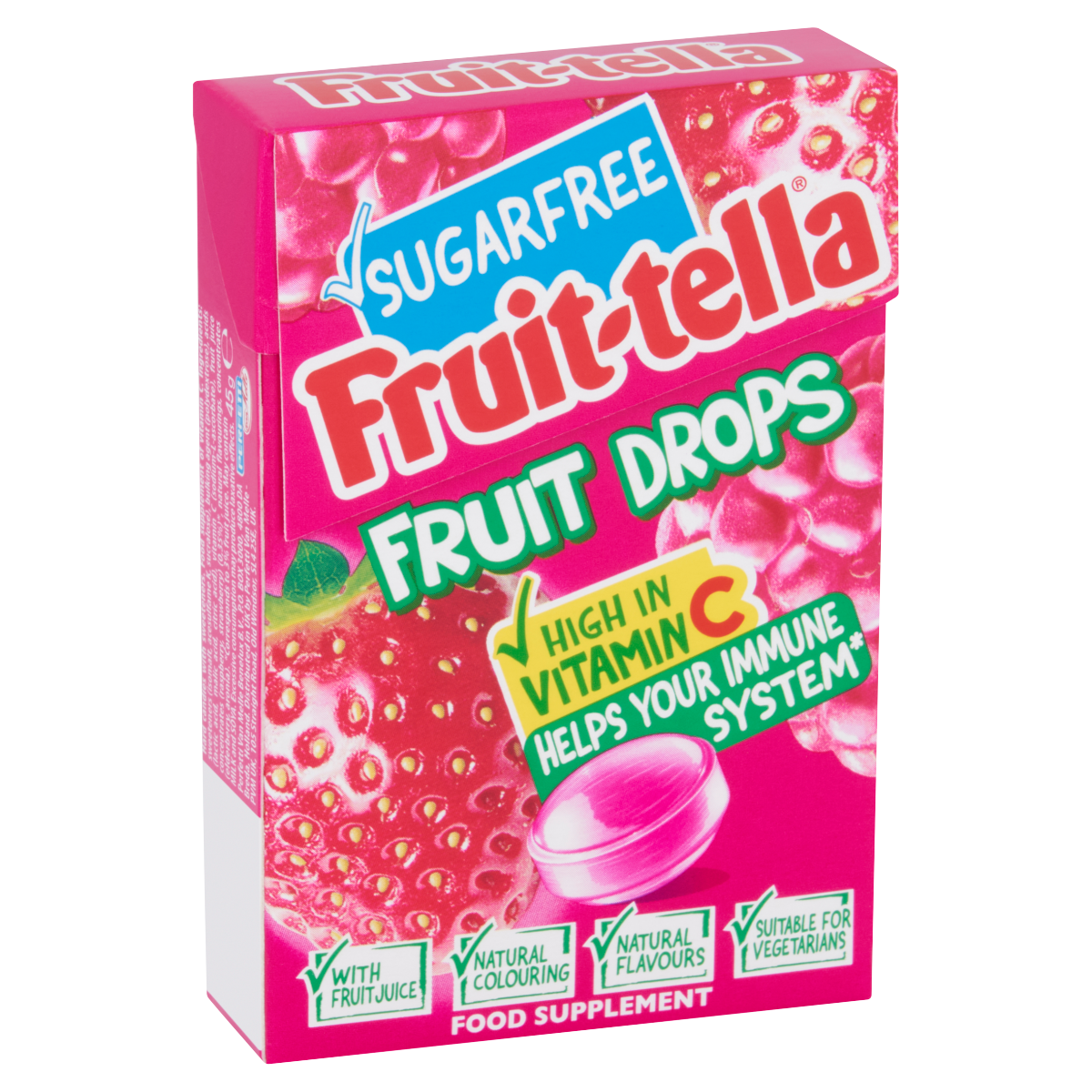 Fruit-tella Fruit Drops Food Supplement 45g