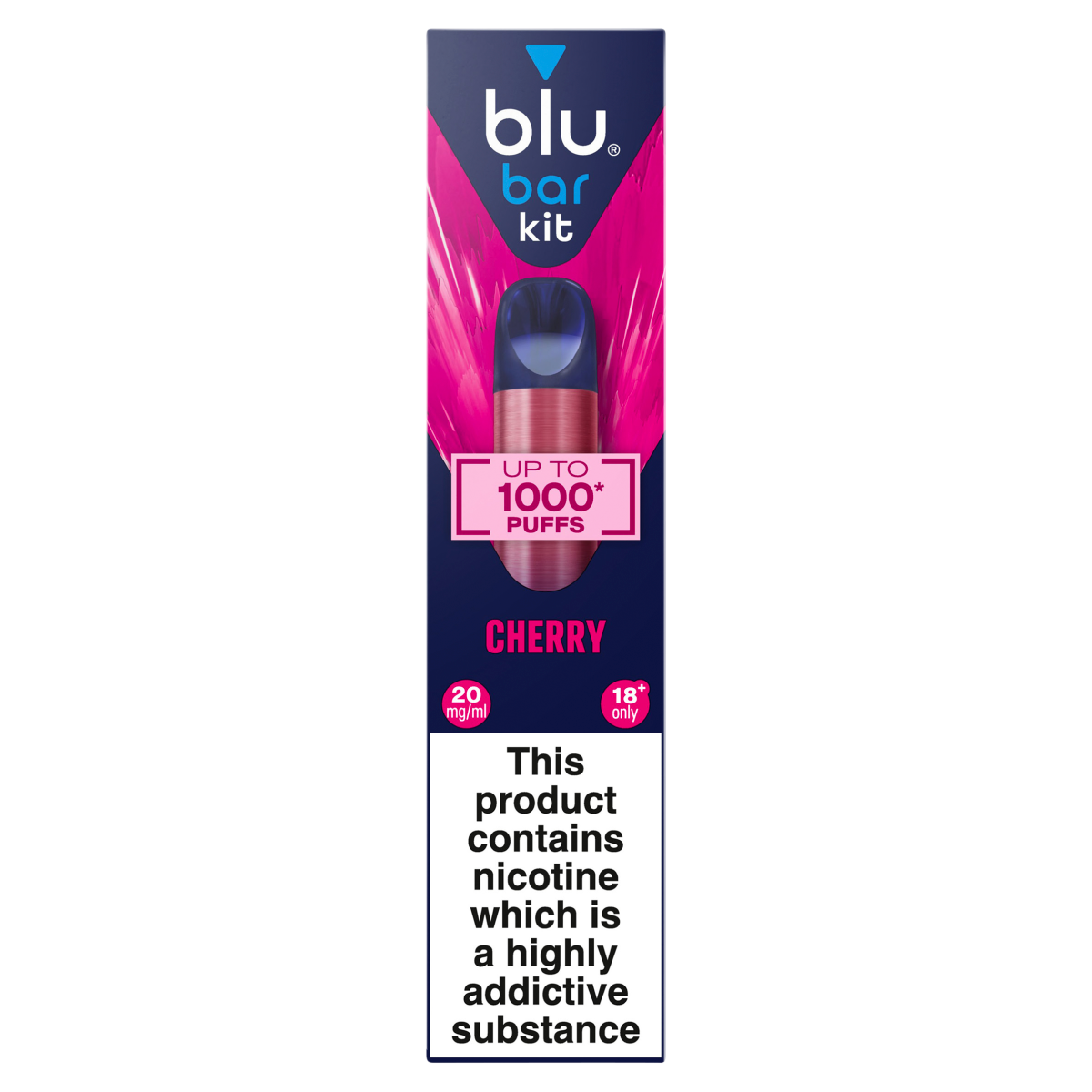 blu bar kit Cherry 20mg/ml
