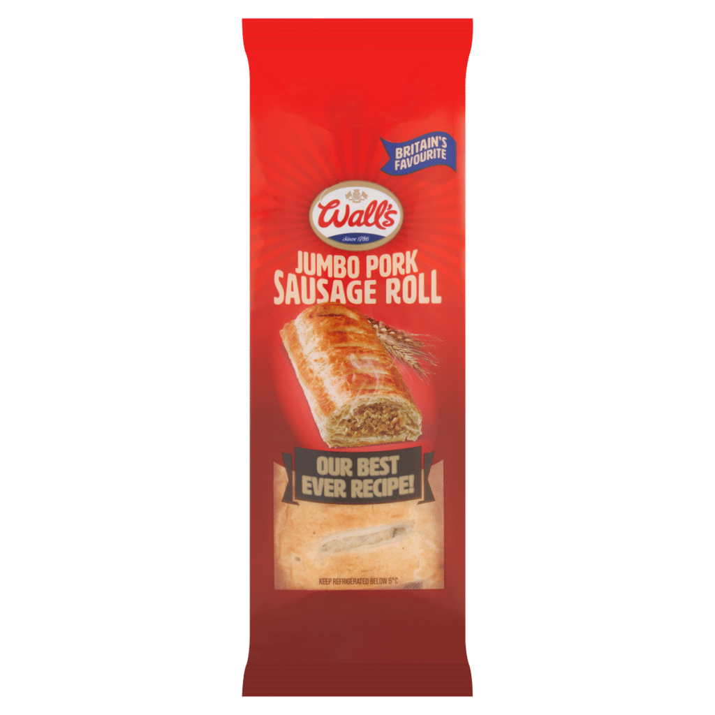 Wall’s Jumbo Pork Sausage Roll 130g