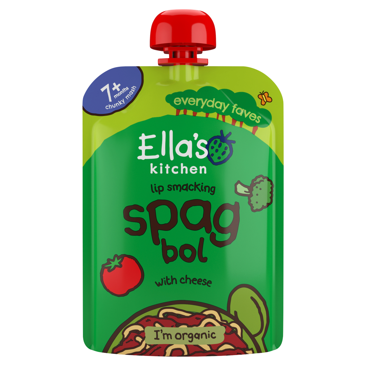 Ella’s Kitchen Organic Spag Bol Baby Pouch 7+ Months 130g