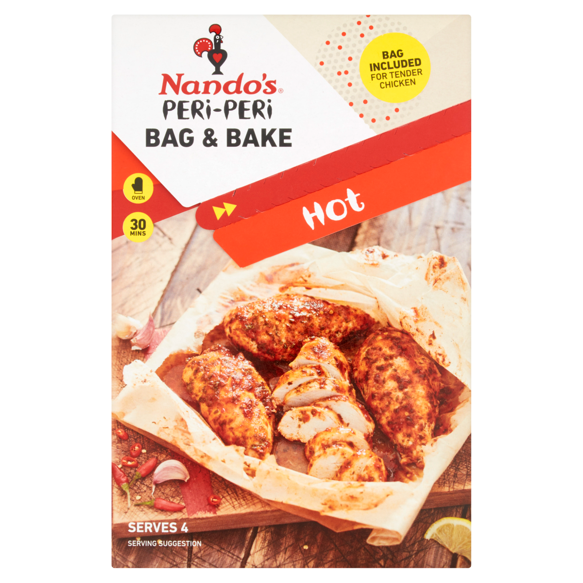 Nando’s Peri-Peri Bag & Bake Hot 20g