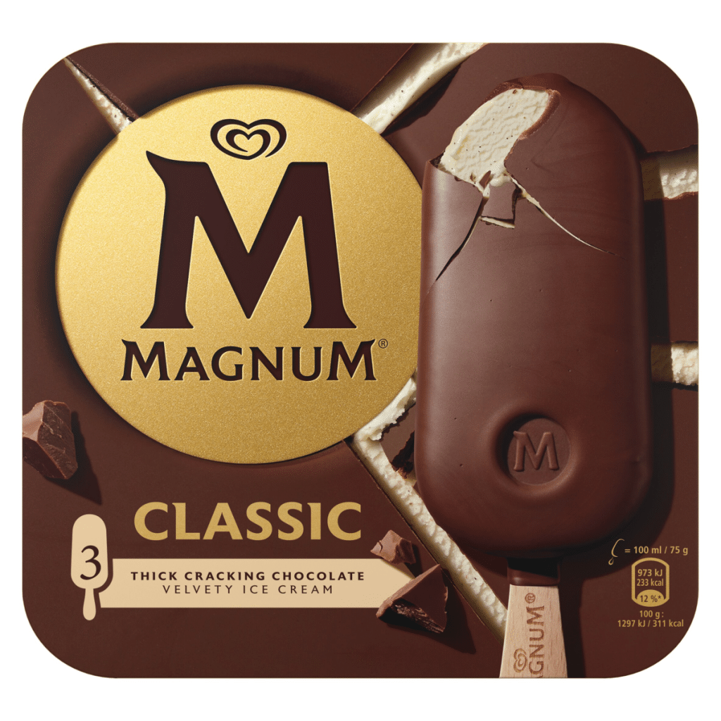 Magnum Classic Ice Cream Sticks 3x 100 ml