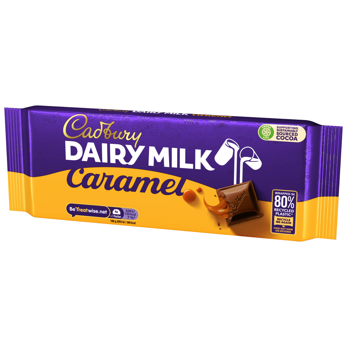 Cadbury Dairy Milk Caramel Chocolate Bar 180 g