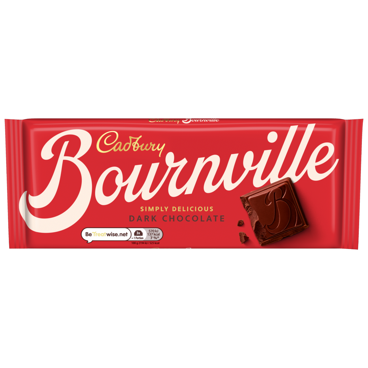 Cadbury Bournville Classic Dark Chocolate Bar 180g