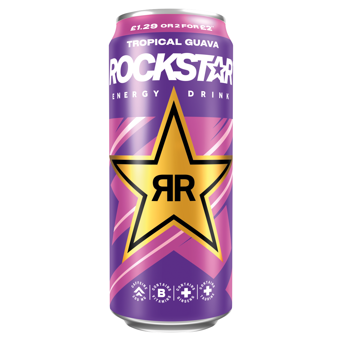 Rockstar Tropical Guava Energy Drink 500ml