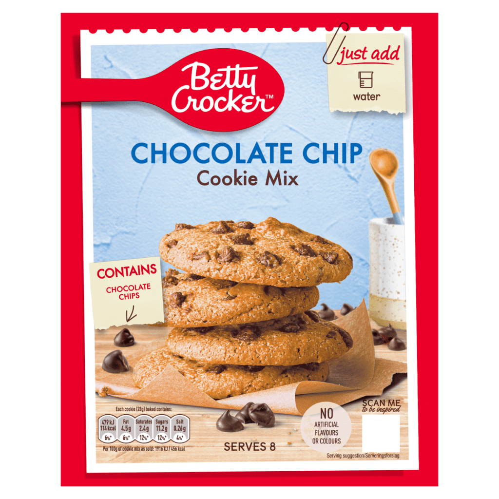 Betty Crocker Chocolate Chip Cookie Mix 200g