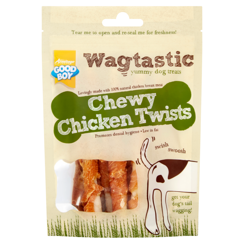 Good Boy Wagtastic Chewy Chicken Twists 70g
