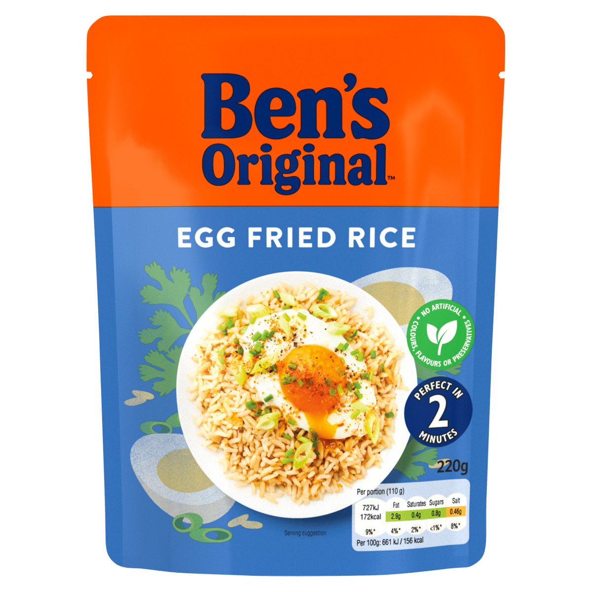 Bens Original Egg Fried Microwave Rice 220g