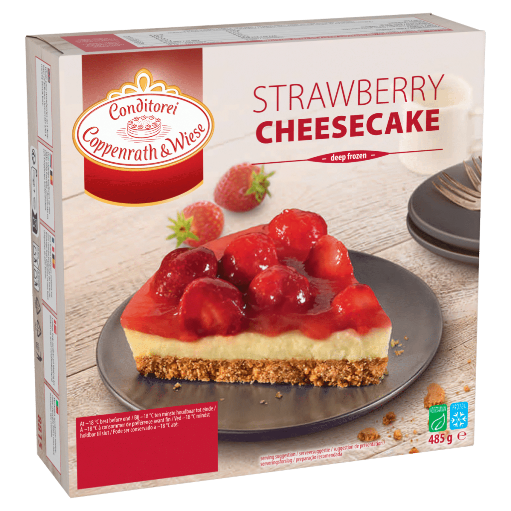 Conditorei Coppenrath & Wiese Strawberry Cheesecake 485g
