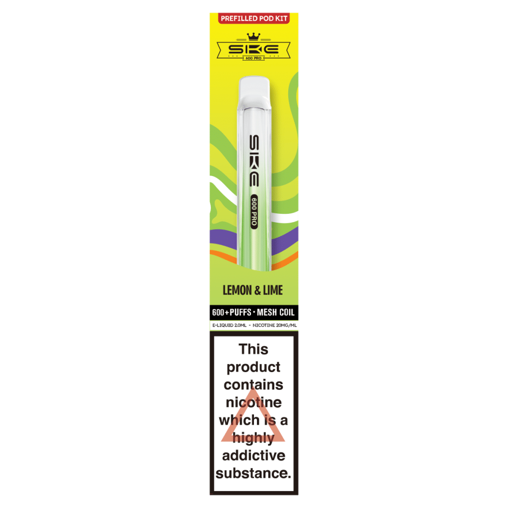 SKE 600 Pro Lemon & Lime Prefilled Pod Kit 20mg/ml