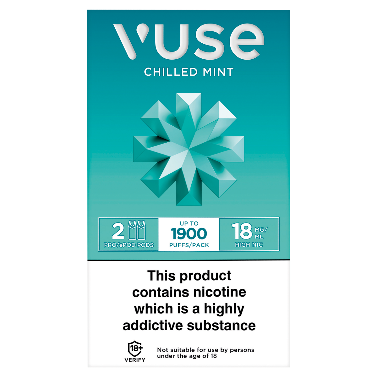 Vuse Originals ePod Pods Chilled Mint 18mg/ml