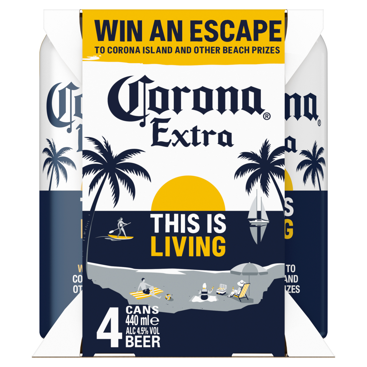 Corona Extra Beer 4 x 440ml