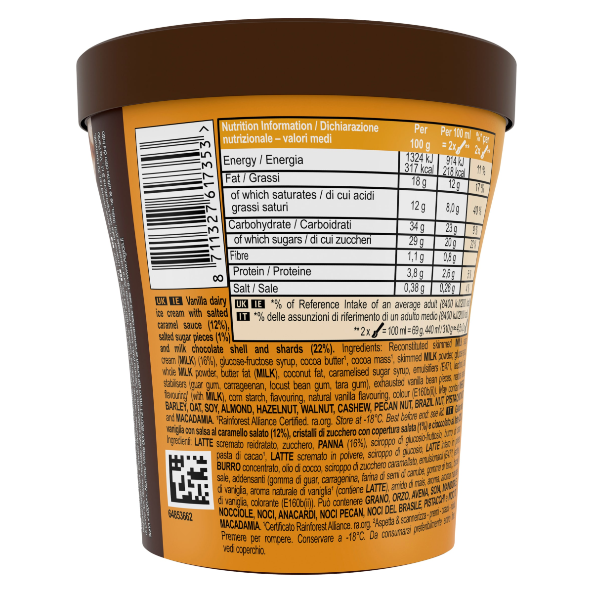 Magnum  Ice Cream Tub Double Salted Caramel 440 ml