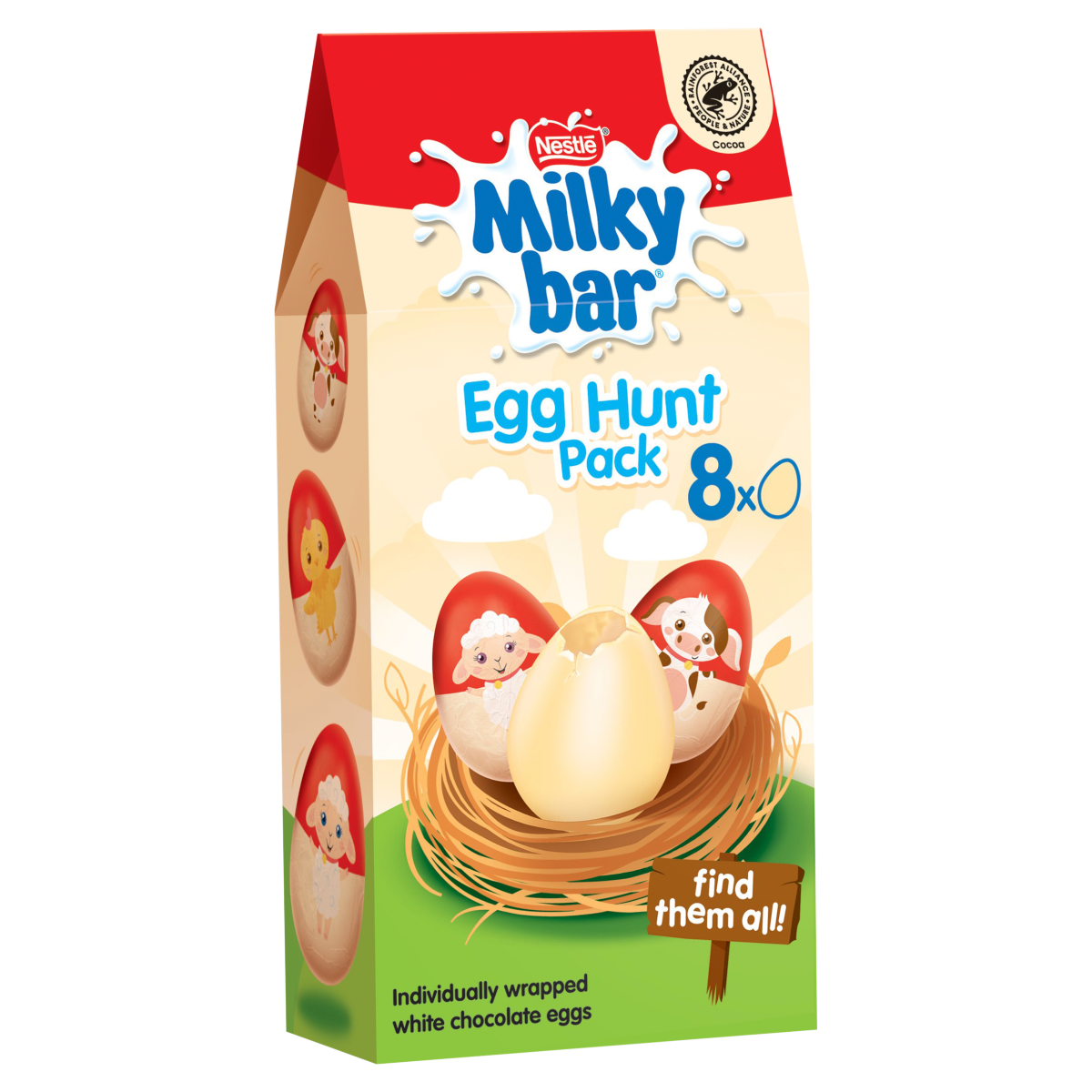 Milkybar 8 Egg Hunt Pack 120g