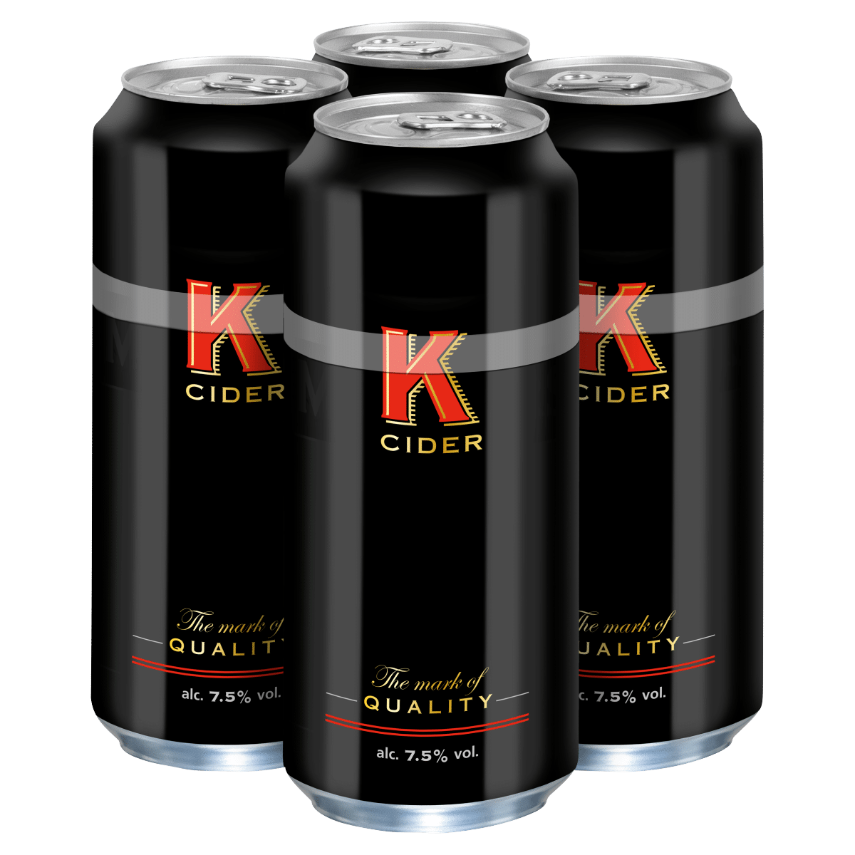 K Cider Cans 4 x 500ml